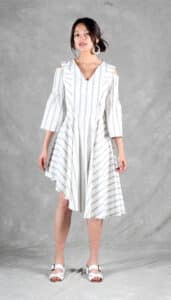 Asymmetrical Summer Dress Sewing Pattern SOFIA – PDF