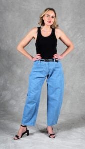 Barrel Leg Pants Sewing Pattern BALLOON – PDF