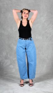 Barrel Leg Pants Sewing Pattern BALLOON – PDF