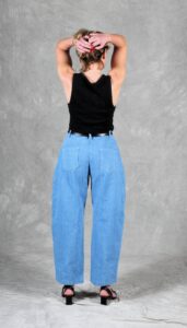 Barrel Leg Pants Sewing Pattern BALLOON – PDF