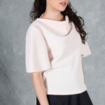 Elegant Cowl Neck Top Sewing Pattern DEA – PDF