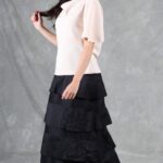 Elegant Cowl Neck Top Sewing Pattern DEA – PDF