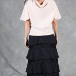 Elegant Cowl Neck Top Sewing Pattern DEA – PDF