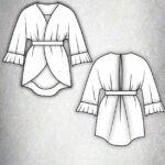 Patrón de chaqueta kimono BELIANI – PDF