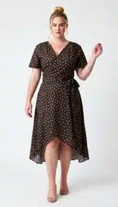 Wrap Dress Sewing Pattern SIENNA – PDF