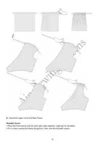 Wrap Dress Sewing Pattern SIENNA – PDF