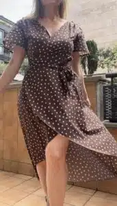 Wrap Dress Sewing Pattern SIENNA – PDF