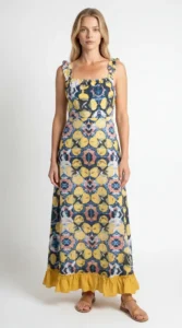 Maxi Dress Sewing Pattern LARA – PDF