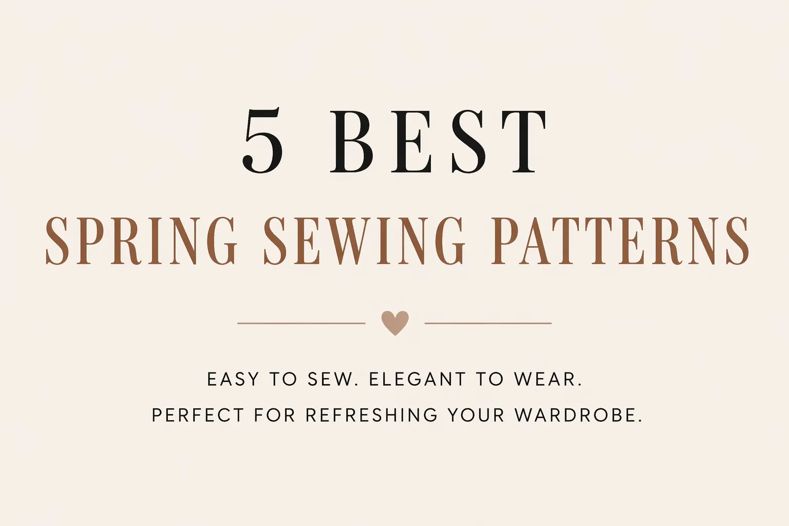 Spring sewing projects