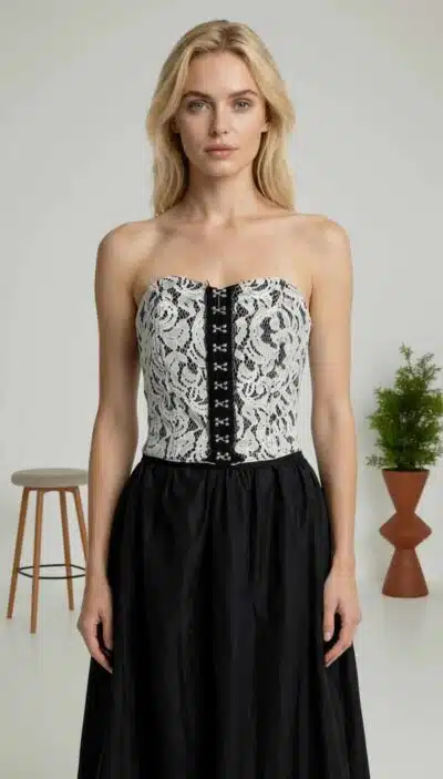 Schnittmuster für elegantes Bustier ECLIPSE – PDF