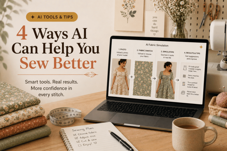 4 Ways AI Can Help You Sew Better