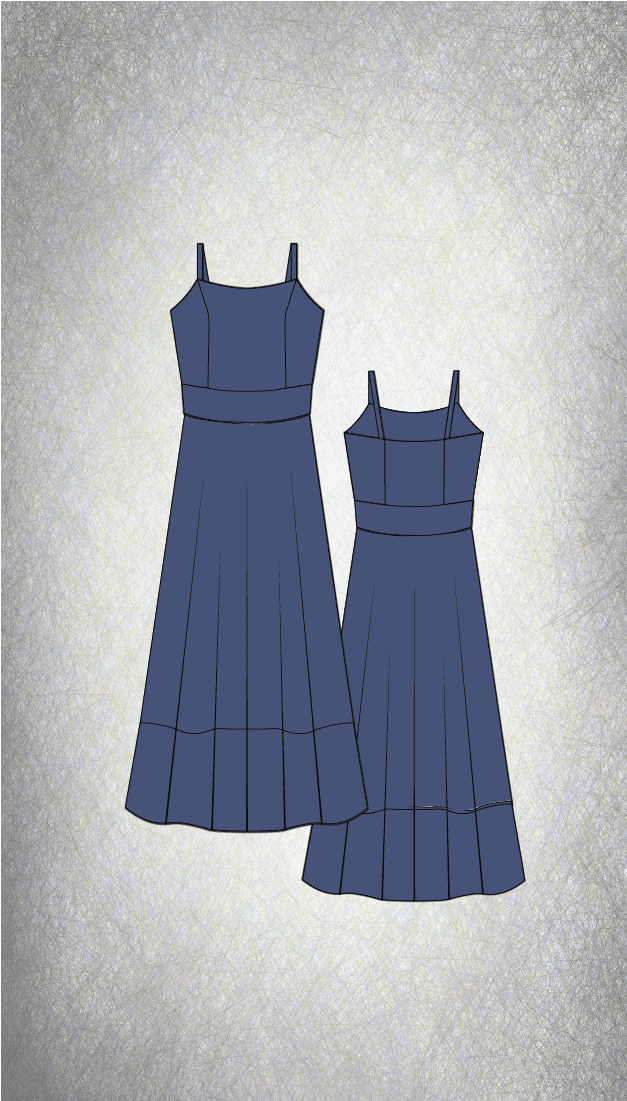 Summer Dress Sewing Pattern RAYS – PDF
