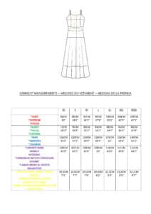 Summer Dress Sewing Pattern RAYS – PDF