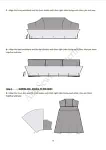 Summer Dress Sewing Pattern RAYS – PDF