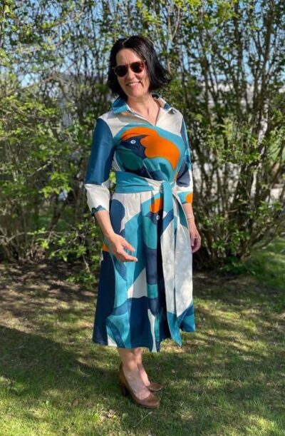 Cecilia Cocktail Dress Sewing Pattern ASTUR PDF