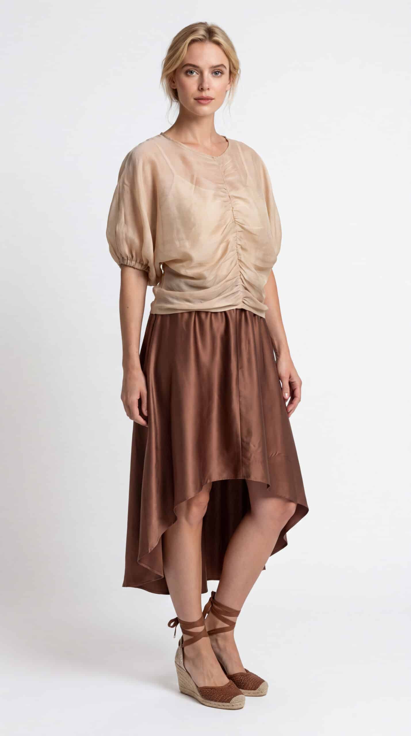 Sand Ruched Blouse PDF Sewing Pattern