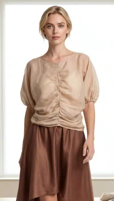 Sand Ruched Blouse PDF Sewing Pattern