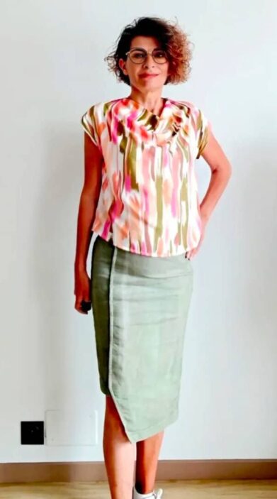 Valeria DALIA Top PDF Pattern
