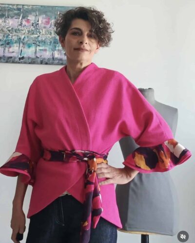 Valeria Kimono Jacket Sewing Pattern BELIANI PDF