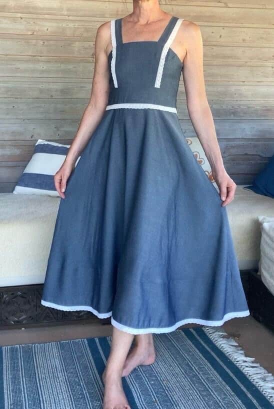 Bénédicte RAYS Dress PDF Pattern