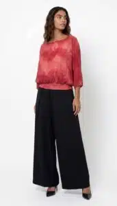 ODETTE Japanese Sleeve Blouse PDF Sewing Pattern