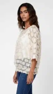 ODETTE Japanese Sleeve Blouse PDF Sewing Pattern