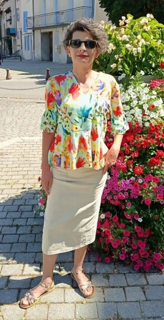 Valeria LIMA Blouse PDF Pattern
