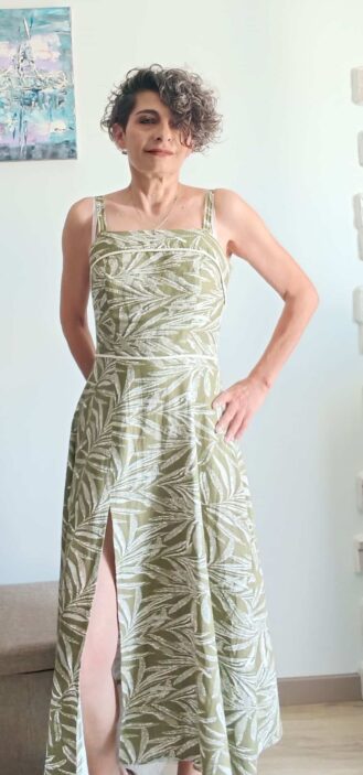 Valeria Fitted Dress Sewing Pattern VIENNE PDF