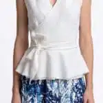 Wrap Peplum Top PDF Sewing Pattern - livia 2
