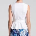 Wrap Peplum Top PDF Sewing Pattern - livia 6