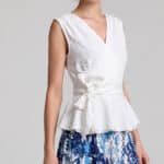 Wrap Peplum Top PDF Sewing Pattern - livia 7